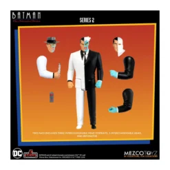 Mezco 5 Points - DC Comics Batman: The Animated Series - Deluxe Boxset 4 personnages - Serie 2