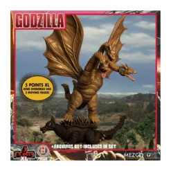 Mezco 5 Points XL Deluxe Box Set Round 2 - Godzilla : Les envahisseurs attaquent