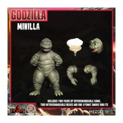 Mezco 5 Points XL Deluxe Box Set Round 2 - Godzilla : Les envahisseurs attaquent