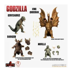 Mezco 5 Points XL Deluxe Box Set Round 2 - Godzilla : Les envahisseurs attaquent