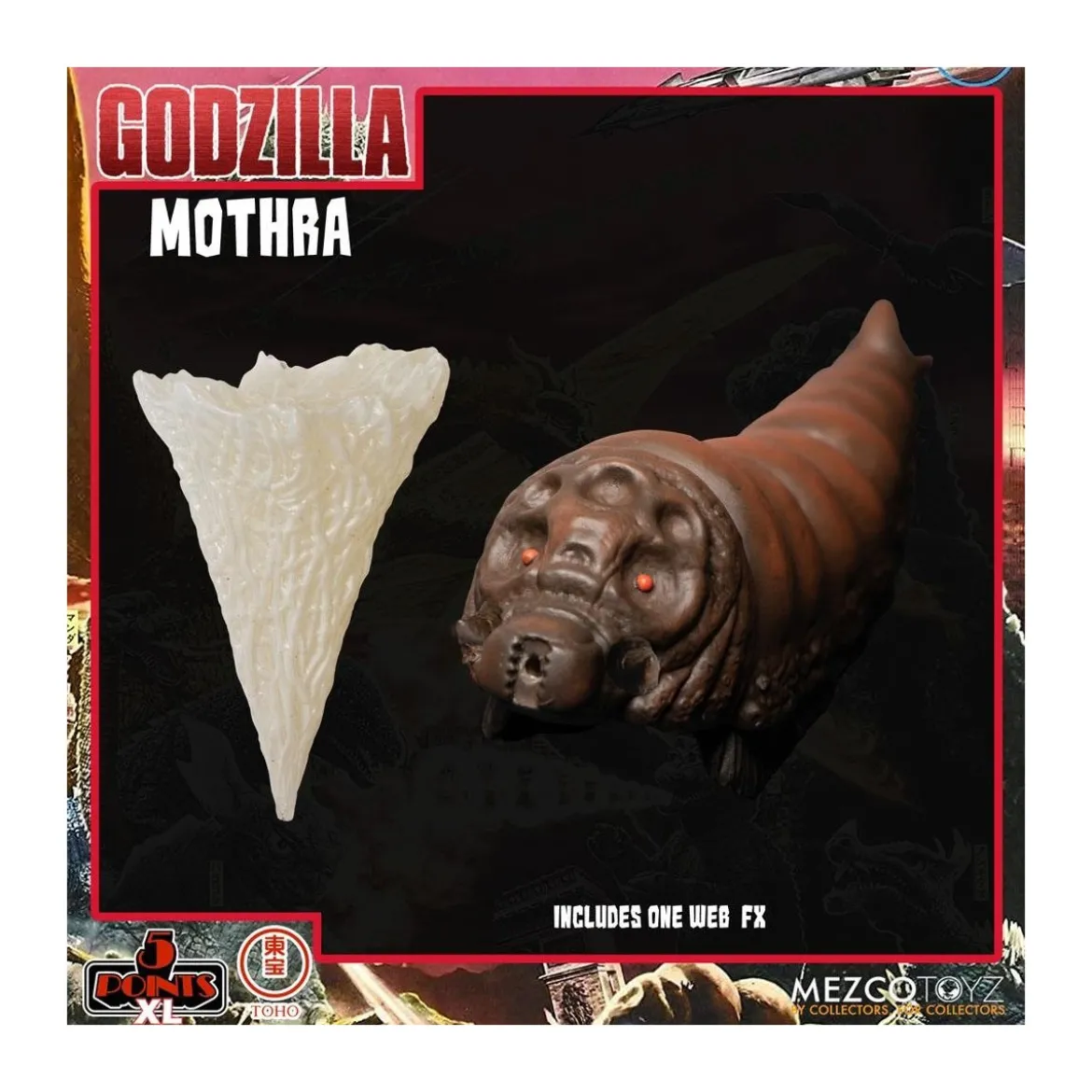 Mezco 5 Points XL Deluxe Box Set Round 1 - Godzilla : Les envahisseurs attaquent