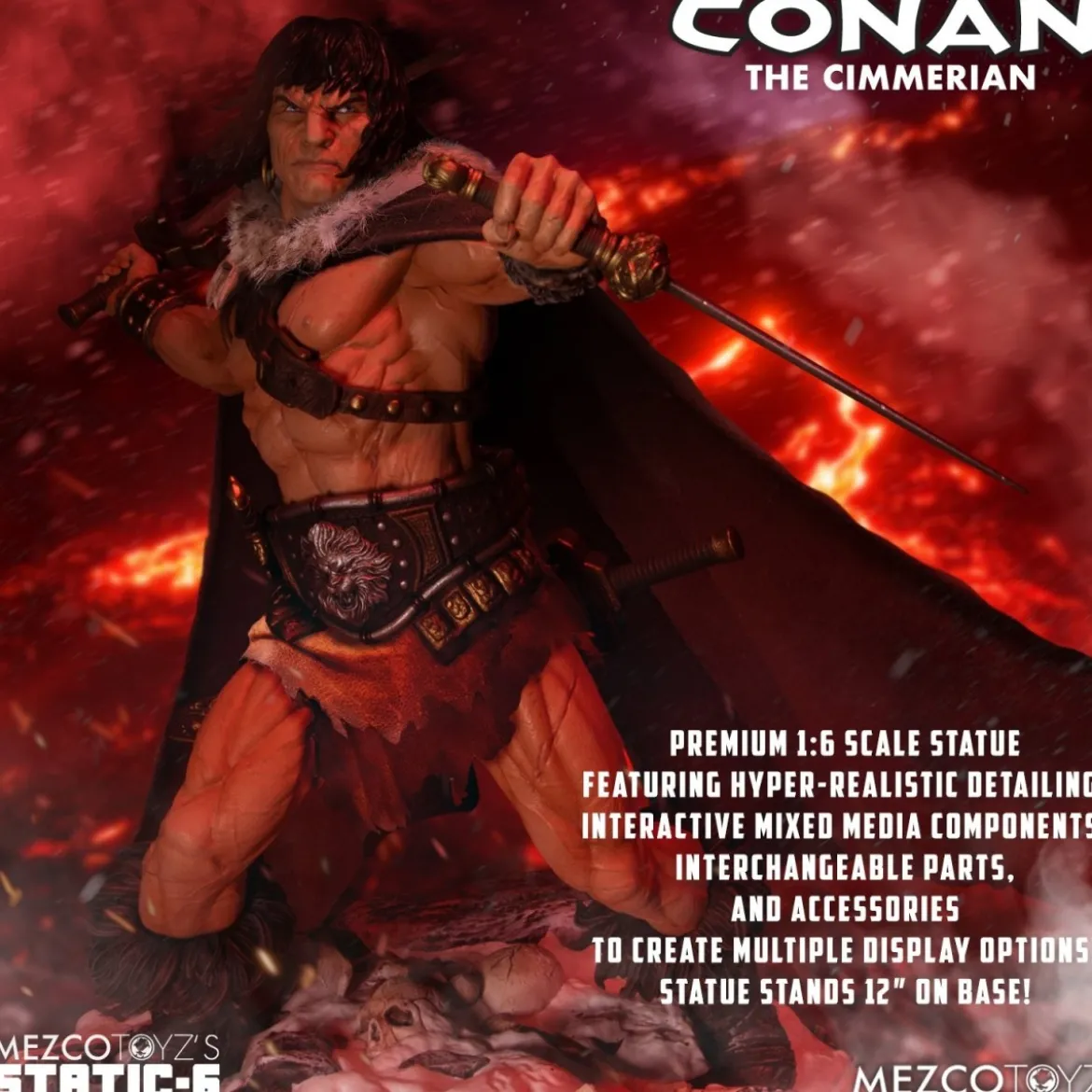 Mezco - Static 6 - Conan the Cimmerian 1/6 statue