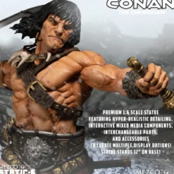 Mezco - Static 6 - Conan the Cimmerian 1/6 statue