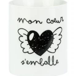 Mug Céramique Mon coeur s'emballe