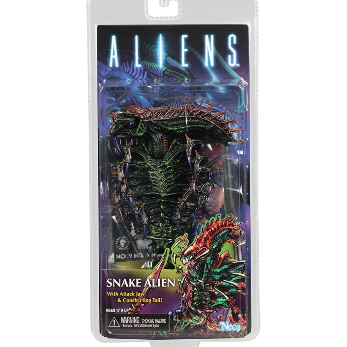 NECA ALIENS - Snake Alien Serie 13