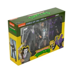 NECA - Business Suit Casey Jones & Split Foot Soldier - TMNT Cartoon