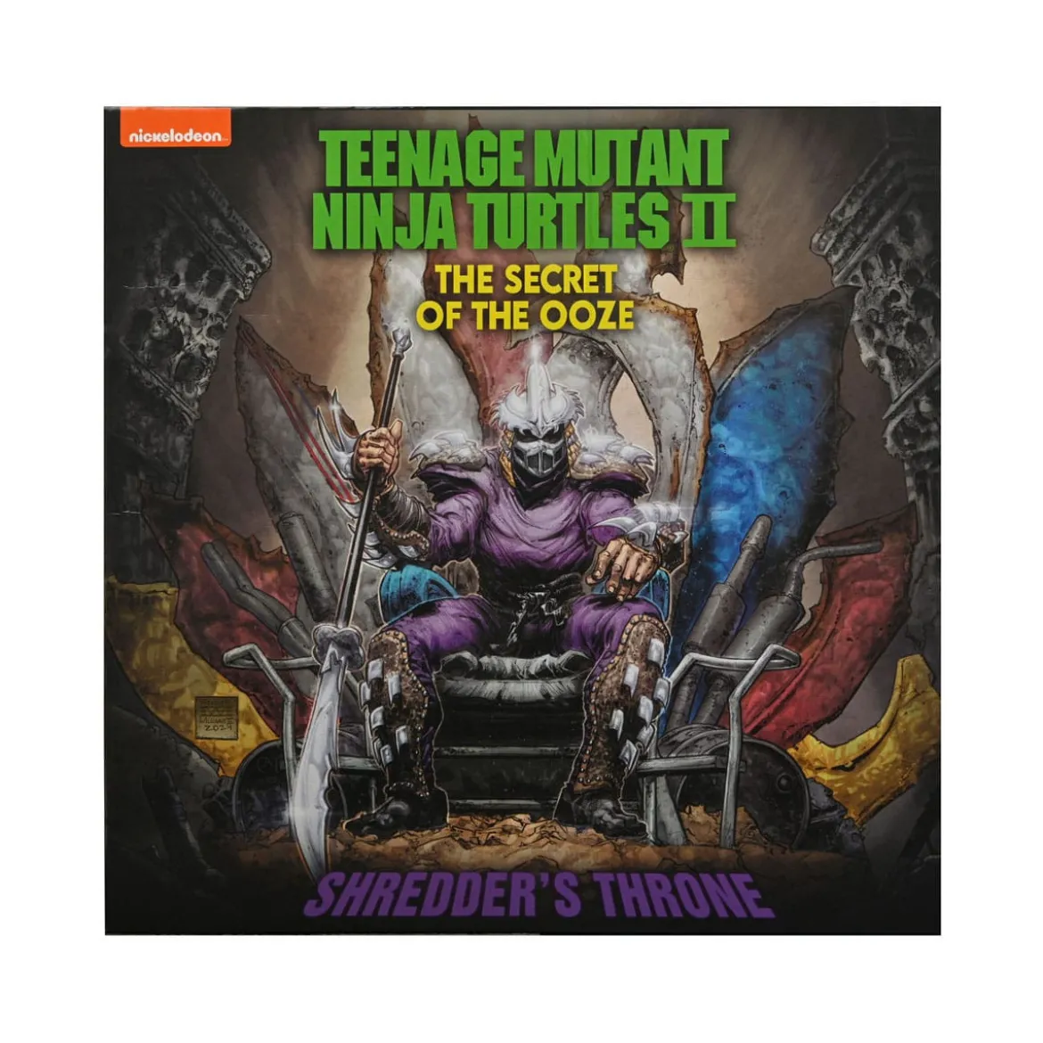 Neca - Diorama Shredder's Throne- TMNT - Teenage Mutant Ninja Turtles 2 - The Secret of the Ooze