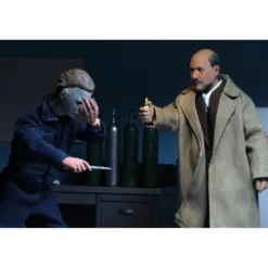 NECA - Halloween 2 - Doctor Loomis & Laurie Strode - Retro Cloth - 20cm