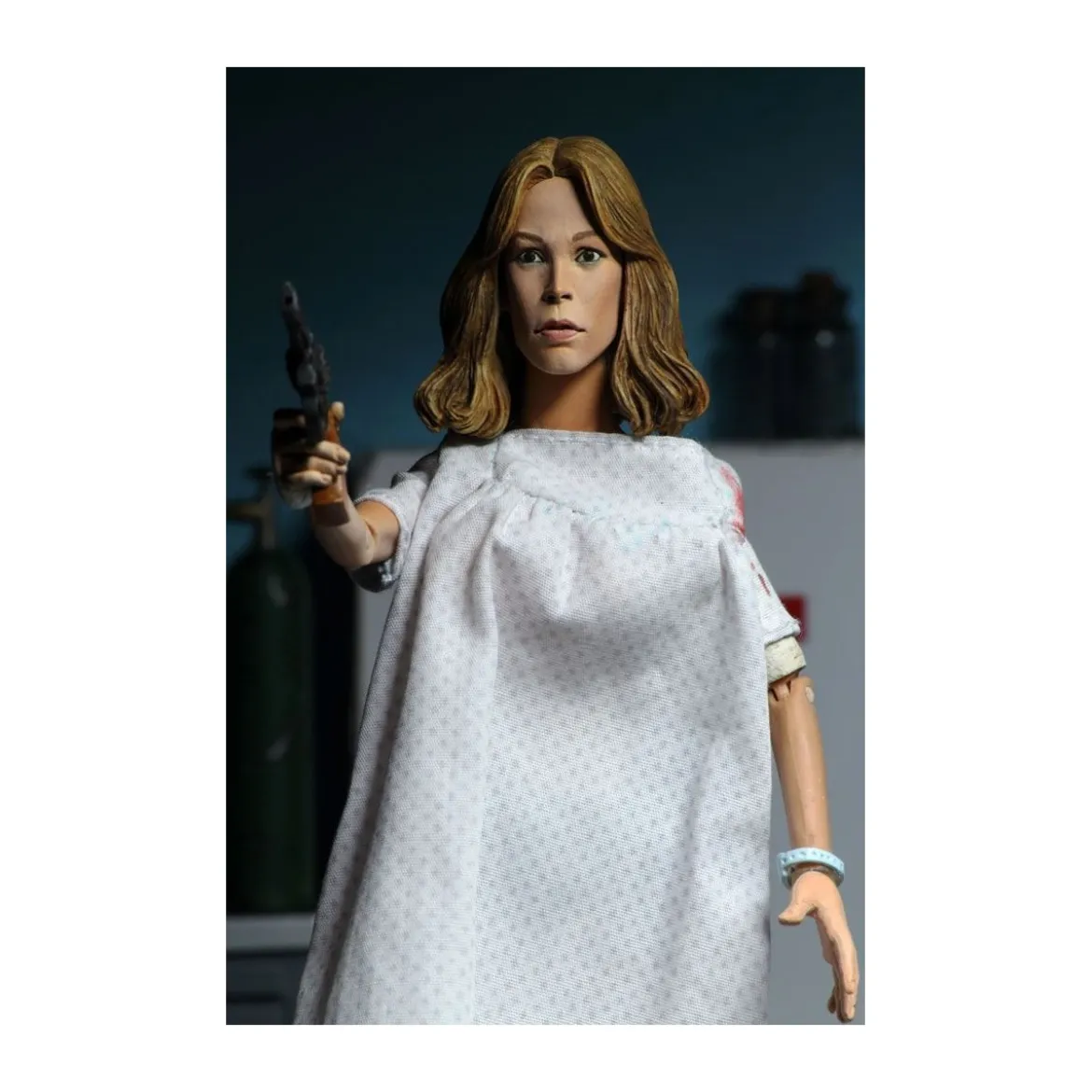 NECA - Halloween 2 - Doctor Loomis & Laurie Strode - Retro Cloth - 20cm