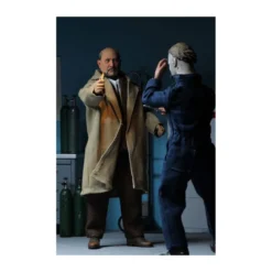 NECA - Halloween 2 - Doctor Loomis & Laurie Strode - Retro Cloth - 20cm