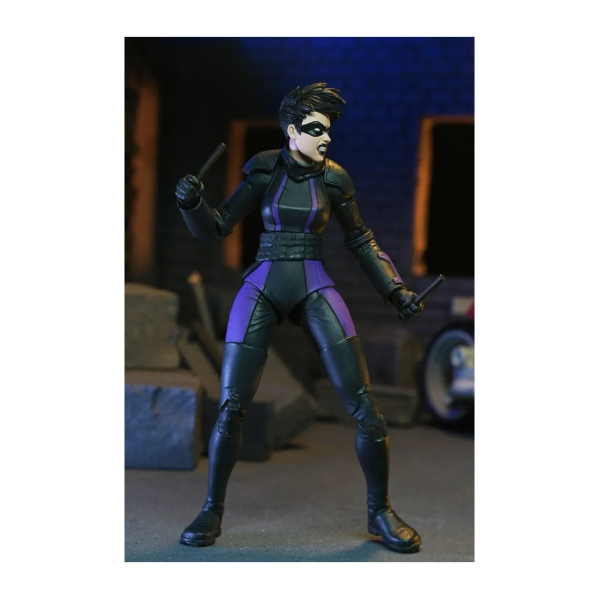 NECA - IDW Comics - Casey Marie with Last Ronin Motorcycle - The Last Ronin The Lost Years- TMNT