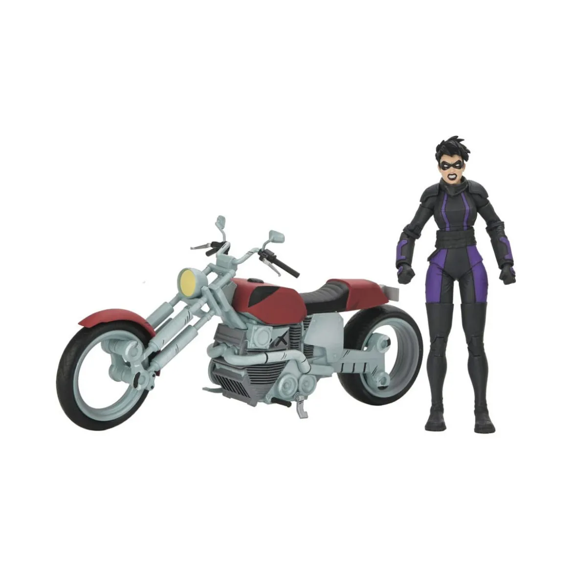 NECA - IDW Comics - Casey Marie with Last Ronin Motorcycle - The Last Ronin The Lost Years- TMNT
