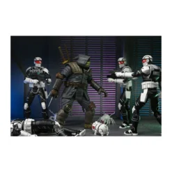 NECA - IDW Comics - Synja Commando with Mousers - The Last Ronin - TMNT