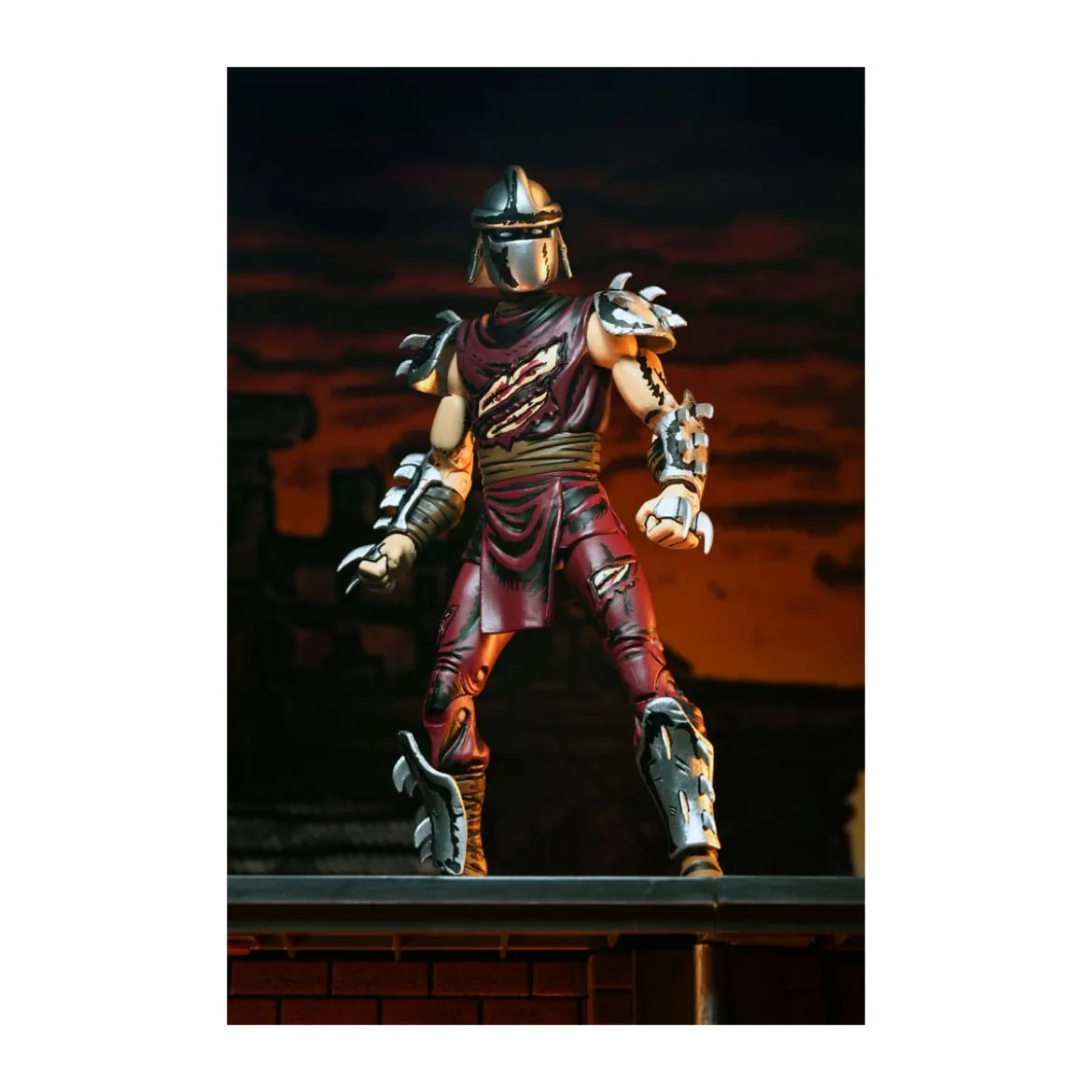 NECA - Mirage Comics - BATTLE DAMAGED SHREDDER (Classic Colors) - TMNT - Teenage Mutant Ninja Turtles
