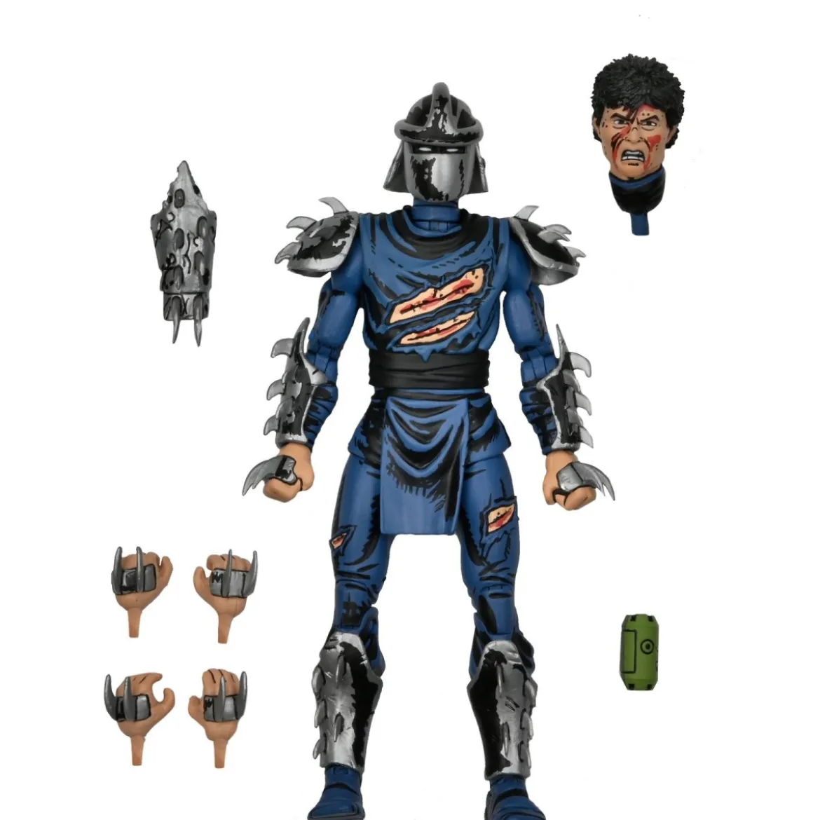 NECA - Mirage Comics - BATTLE DAMAGED SHREDDER - TMNT - Teenage Mutant Ninja Turtles