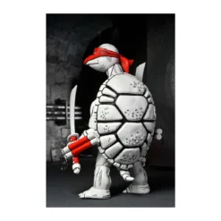 NECA - Mirage Comics - Black and White First Turtles - TMNT - Teenage Mutant Ninja Turtles
