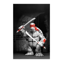 NECA - Mirage Comics - Black and White First Turtles - TMNT - Teenage Mutant Ninja Turtles