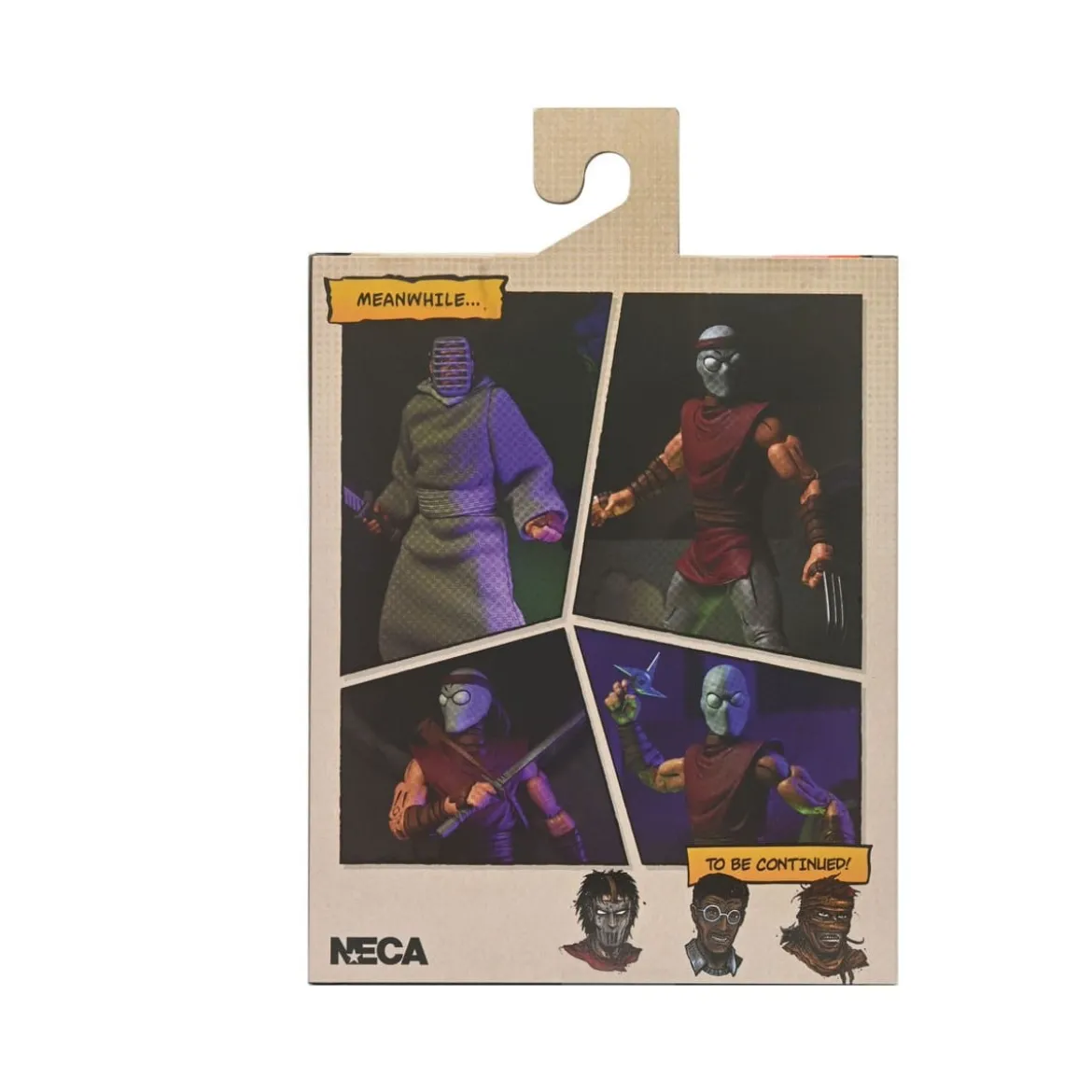 NECA - Mirage Comics - FOOT NINJA Classic Colors - TMNT - Teenage Mutant Ninja Turtles