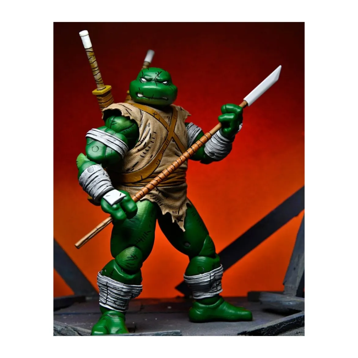 NECA - Mirage Comics Michelangelo the Wanderer TMNT - Teenage Mutant Ninja Turtles