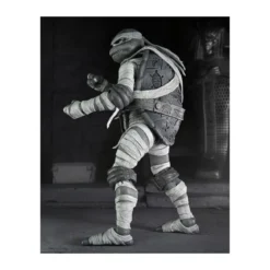 NECA - Pack 4 figurines Turtles Black & White - Universal Monsters x TMNT
