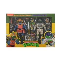NECA - Space Adventure Donatello & Samurai Adventure Michelangelo - TMNT Cartoon