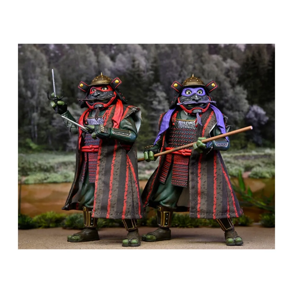 Neca - TMNT - Donatello & Raphael - Teenage Mutant Ninja Turtles 3 - Les Tortues Ninja 3 - The Movie