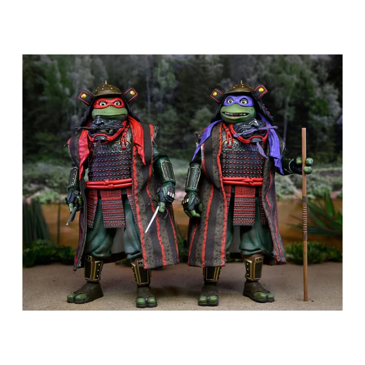 Neca - TMNT - Donatello & Raphael - Teenage Mutant Ninja Turtles 3 - Les Tortues Ninja 3 - The Movie