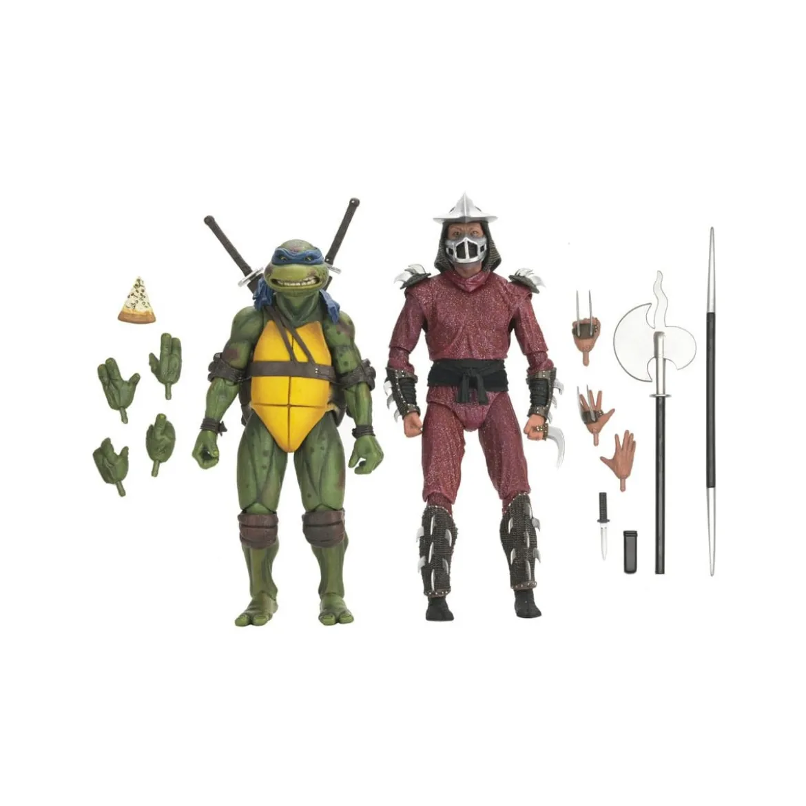 Neca - TMNT - Leonardo vs Shredder - Teenage Mutant Ninja Turtles - Les Tortues Ninja - The Movie