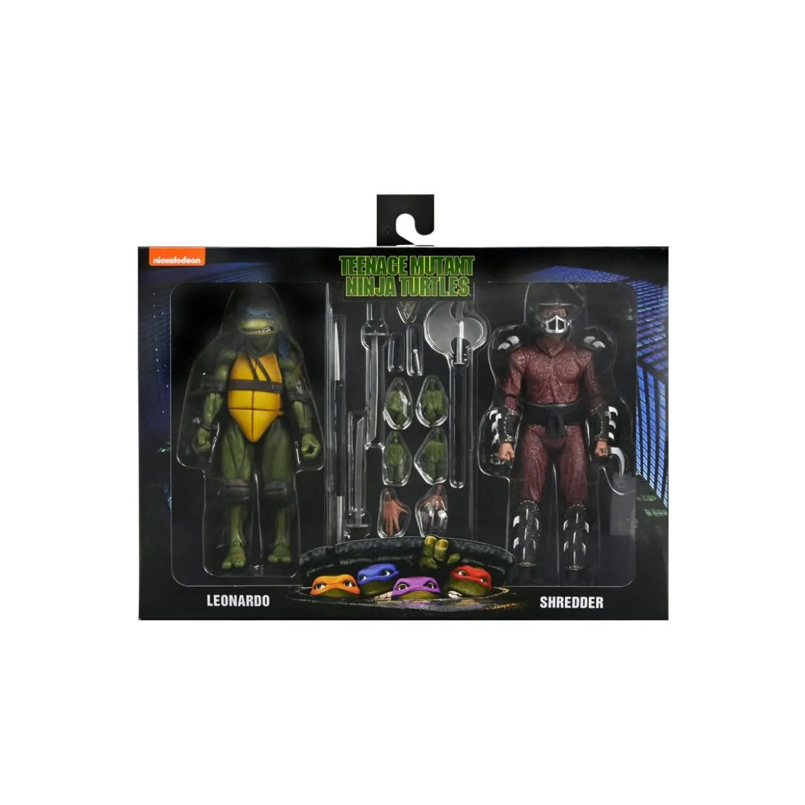 Neca - TMNT - Leonardo vs Shredder - Teenage Mutant Ninja Turtles - Les Tortues Ninja - The Movie