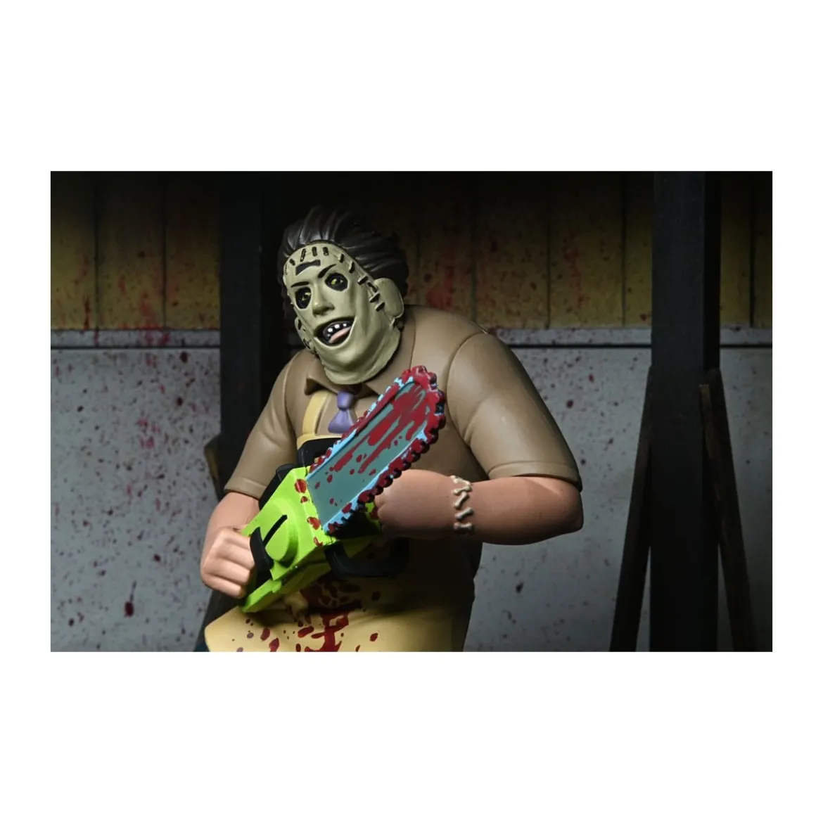 Neca - Toony Terrors - Leatherface Bloody - Texas Chainsaw Massacre 50th Anniversary