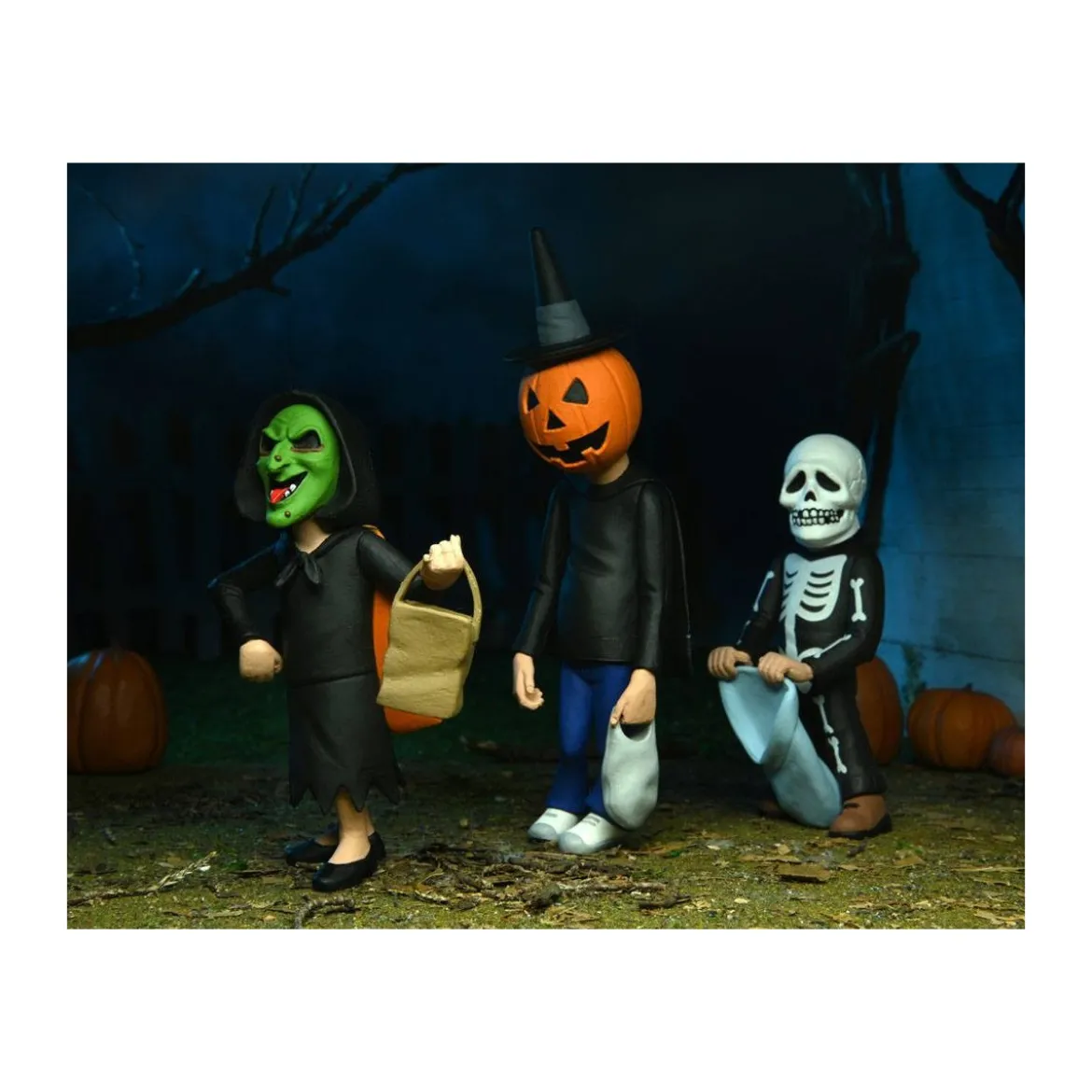Neca - Toony Terrors - pack 3 figurines Trick or Treaters - Halloween 3 : Le Sang du sorcier