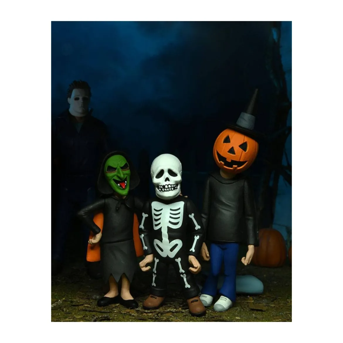 Neca - Toony Terrors - pack 3 figurines Trick or Treaters - Halloween 3 : Le Sang du sorcier
