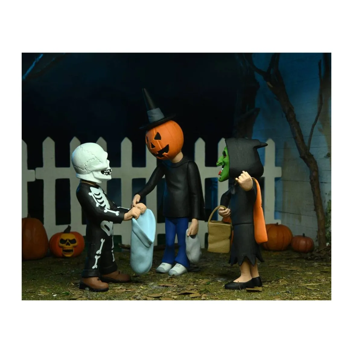 Neca - Toony Terrors - pack 3 figurines Trick or Treaters - Halloween 3 : Le Sang du sorcier