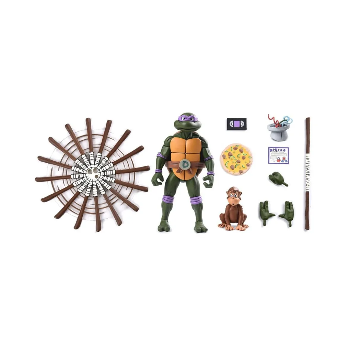 NECA - Ultimate Donatello VHS - TMNT Cartoon