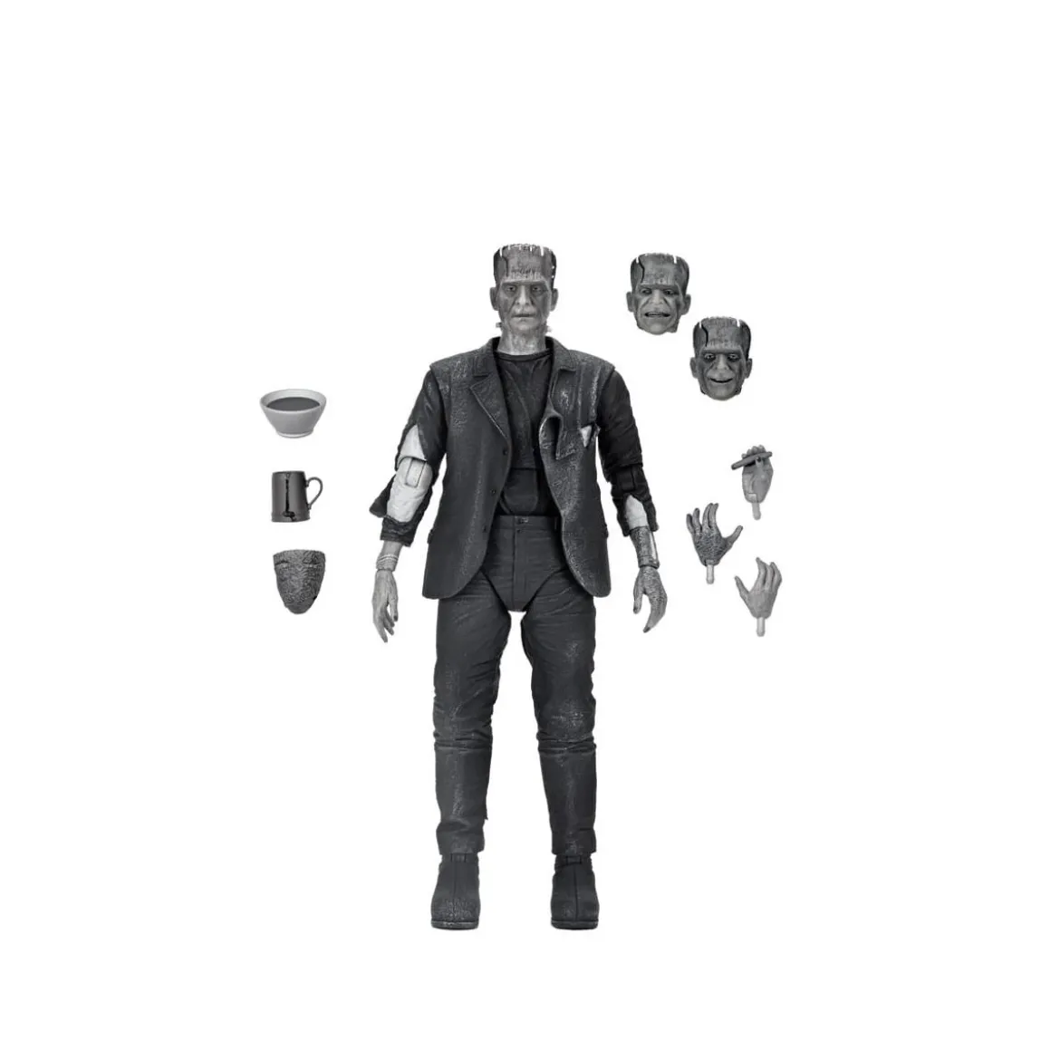 NECA - Ultimate Frankenstein's Monster (Bride of Frankenstein) Black & White Version - Universal Monsters