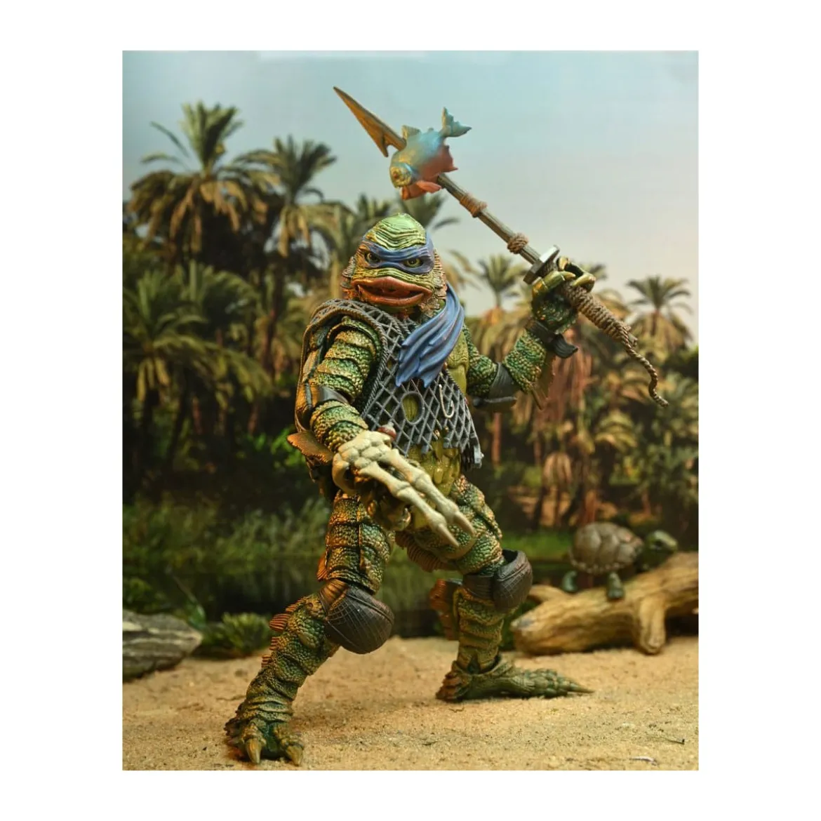 NECA - Ultimate Leonardo as the Creature - Universal Monsters x TMNT
