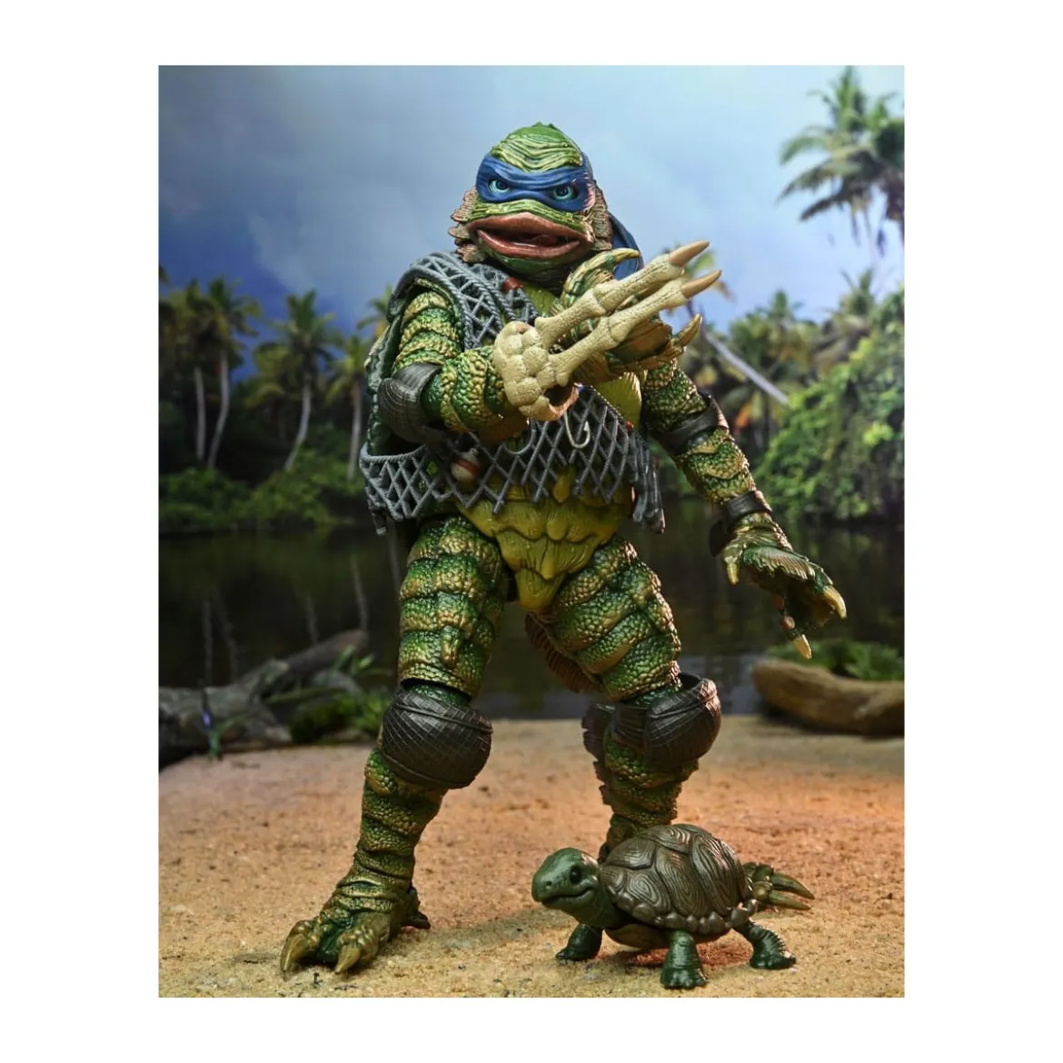 NECA - Ultimate Leonardo as the Creature - Universal Monsters x TMNT