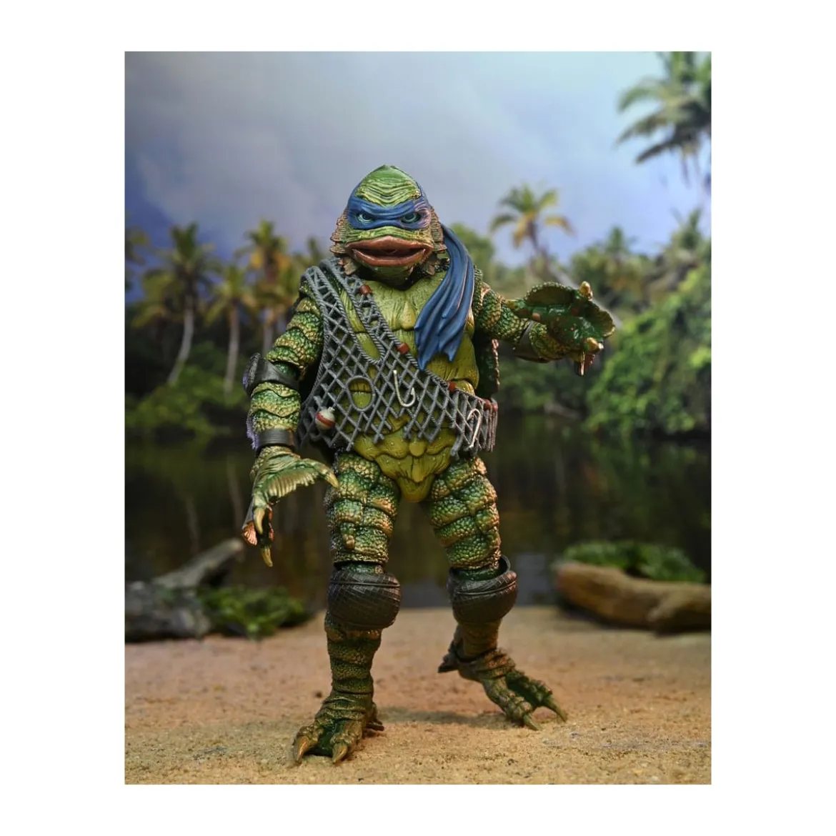NECA - Ultimate Leonardo as the Creature - Universal Monsters x TMNT