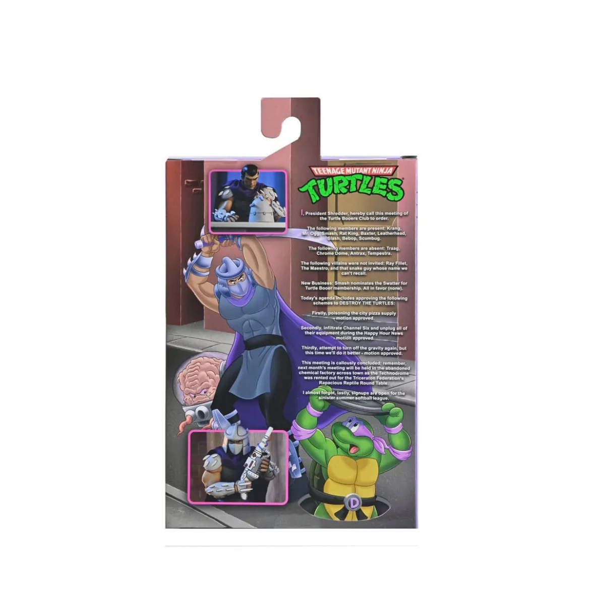 NECA - Ultimate Shredder VHS (classic colors) - TMNT Cartoon