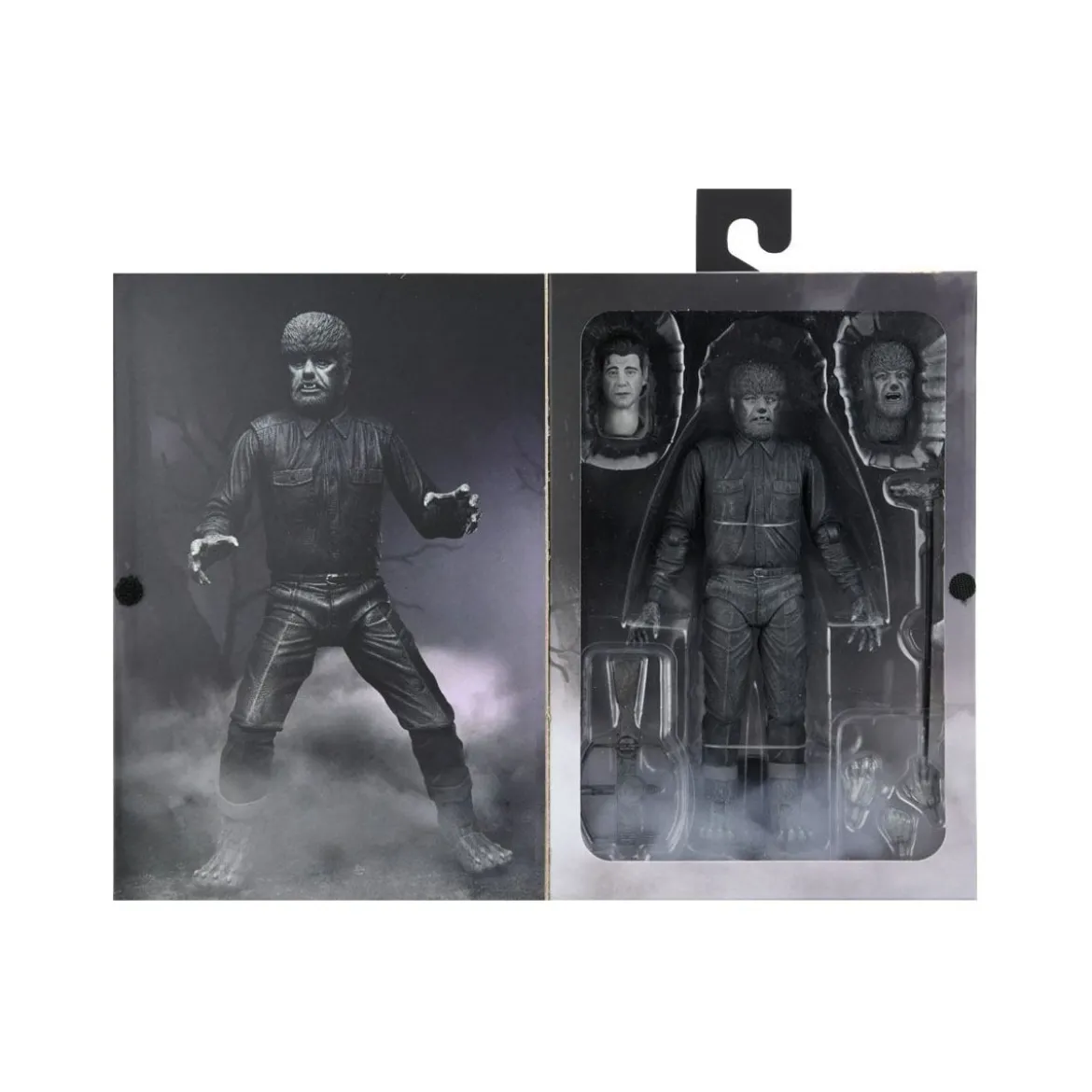 NECA - Ultimate The Wolf Man Black & White Version - Universal Monsters