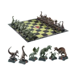 Noble Collection - Jurassic Park jeu d'échecs Dinosaures