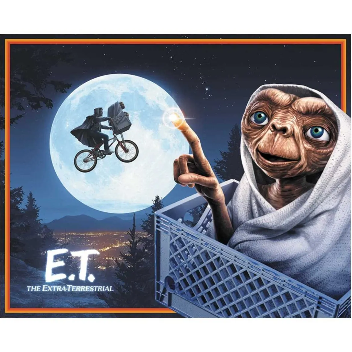 Noble Collection - Puzzle E.T. L'Extra-terrestre - Over the Moon 1000 pcs