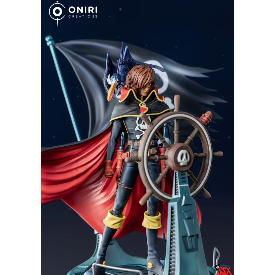 Oniri Creations - Albator 84 - Corsaire de l’Espace 1/6 - Captain Harlock Waga Seishun no Arcadia - Mugen Kido SSX