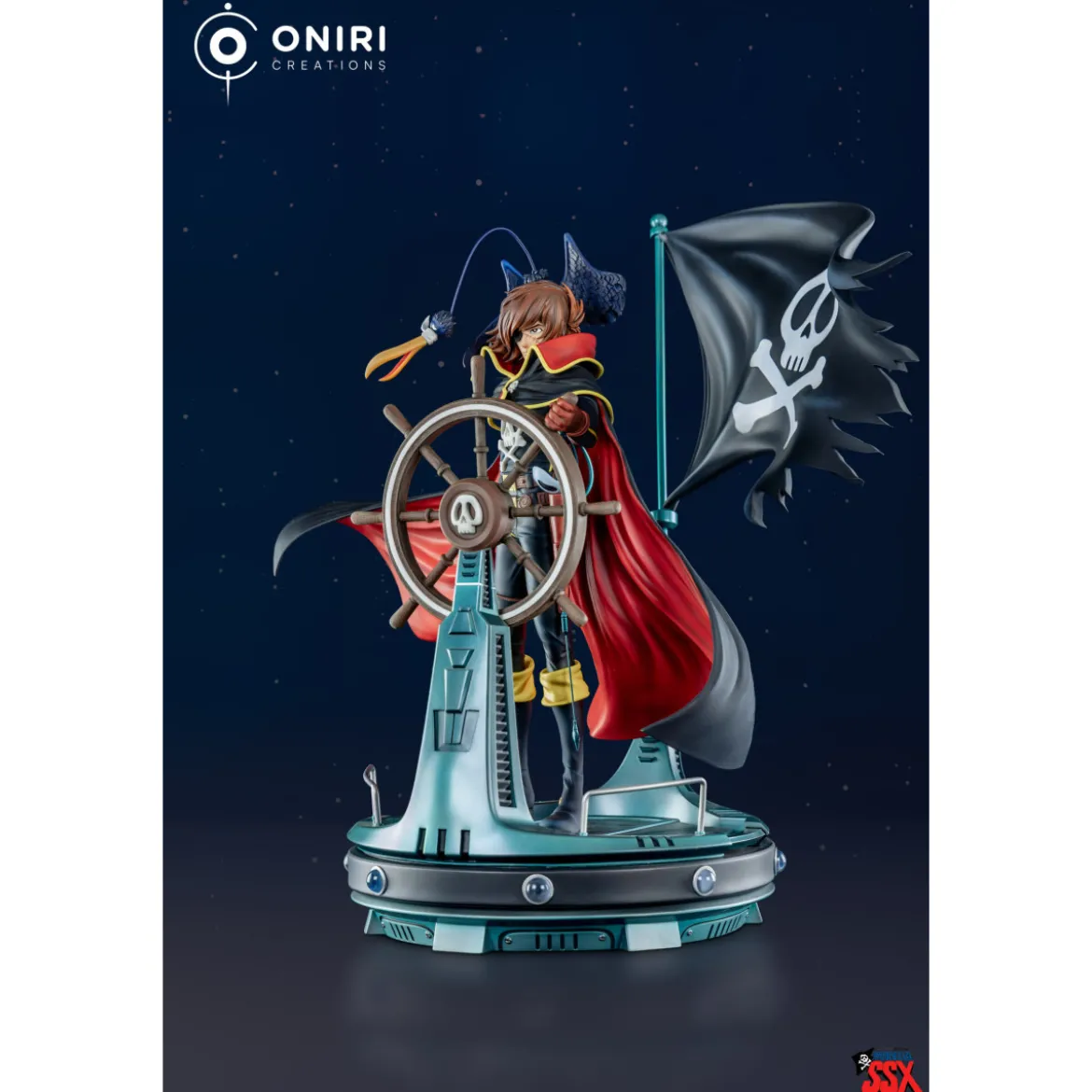 Oniri Creations - Albator 84 - Corsaire de l’Espace 1/6 - Captain Harlock Waga Seishun no Arcadia - Mugen Kido SSX