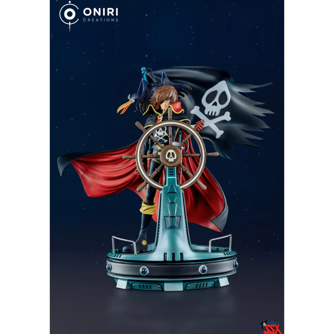 Oniri Creations - Albator 84 - Corsaire de l’Espace 1/6 - Captain Harlock Waga Seishun no Arcadia - Mugen Kido SSX
