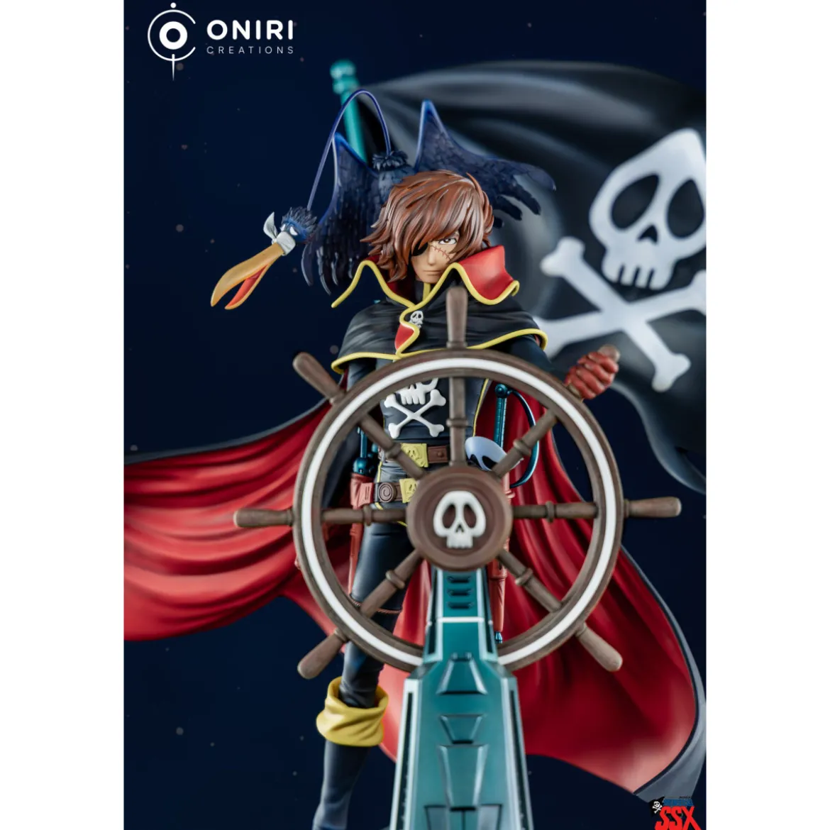 Oniri Creations - Albator 84 - Corsaire de l’Espace 1/6 - Captain Harlock Waga Seishun no Arcadia - Mugen Kido SSX