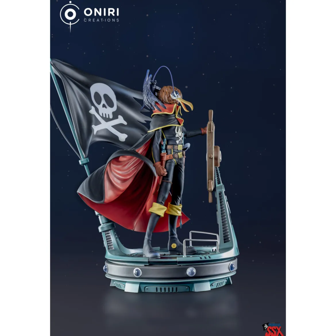 Oniri Creations - Albator 84 - Corsaire de l’Espace 1/6 - Captain Harlock Waga Seishun no Arcadia - Mugen Kido SSX