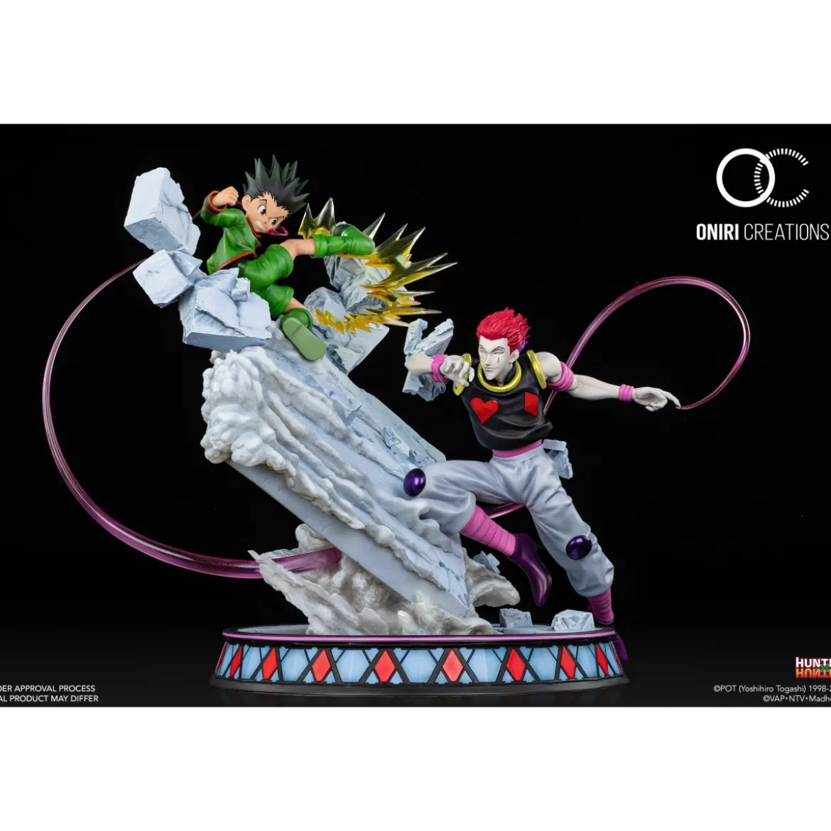 Oniri Creations - Hunter X Hunter - Gon vs Hisoka Battle at the Heavens Arena 1/6