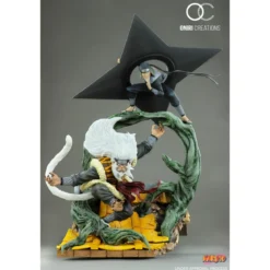 Oniri Creations - Naruto - Hiruzen Sarutobi & Enma - Sandaime Hokage – The Last Fight
