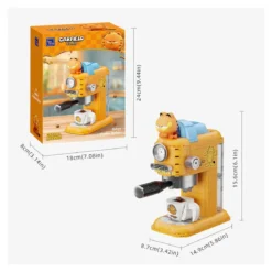 Pantasy - Garfield Fantastic Machines Series - Garfield Machine a café (set a construire)